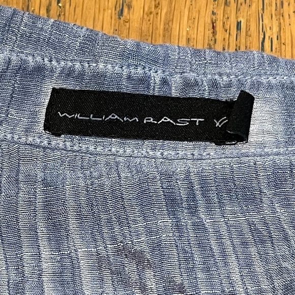 Lace & Chambray Button-Up Shirt – WILLIAM RAST Size M - Picture 2 of 9